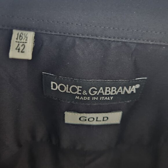 Dolce & Gabbana Charcoal Dress Shirt - Picture 4 of 4